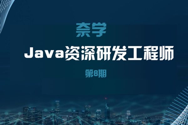 奈學(xué)-Java資深研發(fā)工程師視頻課程第8期