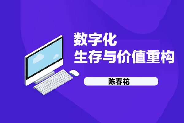 陳春花《數(shù)字化生存與價值重構(gòu)》上中下3集