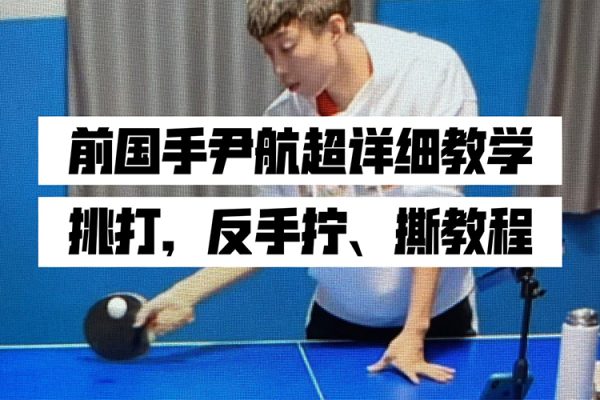 中國國家乒乓球隊國手尹航教學