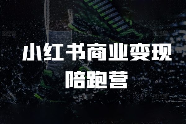 小紅書商業(yè)變現(xiàn)陪跑營(yíng)，小紅書電商教程