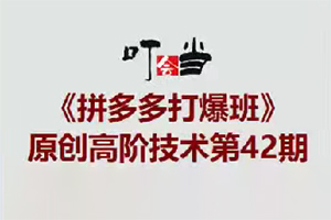 叮當會拼多多打爆班原創高階技術第42期，拼多多全店托管矩陣