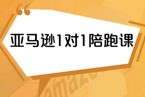 亞馬遜1對1陪跑課(FBA/FBM精鋪)跨境亞馬遜教程