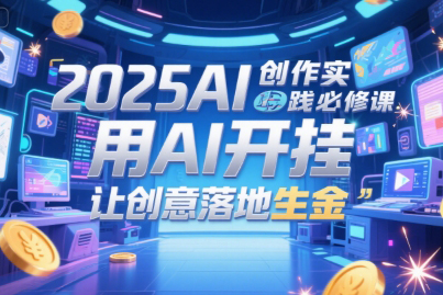 查理老師·2025AI創(chuàng)作實(shí)踐必修課，用AI開(kāi)掛，讓創(chuàng)意落地生金