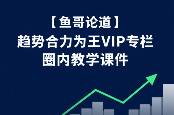 魚哥論道-趨勢合力為王VIP專欄 圈內教學課件