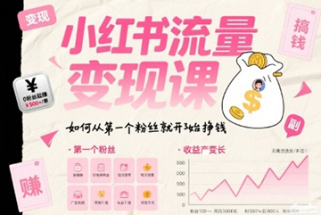 楊楓-小紅書(shū)流量變現(xiàn)課