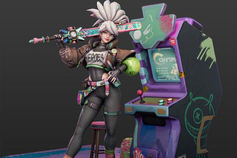 龜龜3D風(fēng)格化造型研修班第2期zbrush課程