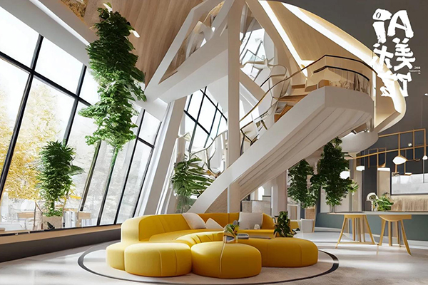 AI商業(yè)應(yīng)用系統(tǒng)課，室內(nèi)-軟裝-建筑-景觀