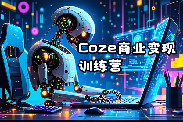 Coze商業變現訓練營，幫助普通人升職加薪， 獲得副業收入