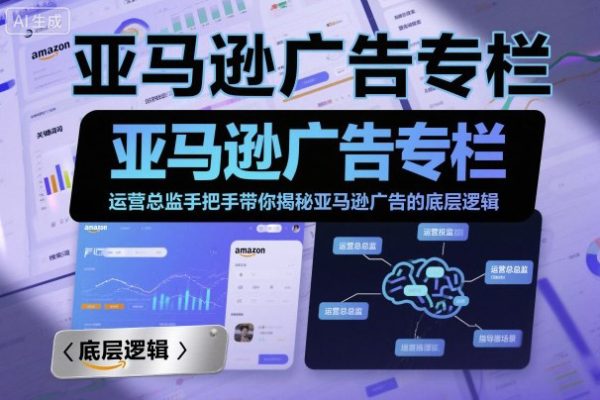 亞馬遜廣告專欄：運(yùn)營總監(jiān)手把手帶你揭秘亞馬遜廣告的底層邏輯